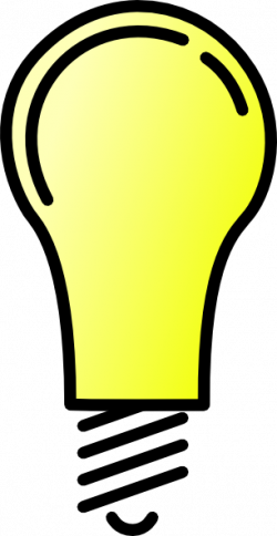 Light Bulb Clip Art at Clker.com - vector clip art online, royalty ...