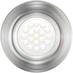 LED Round Dome Ligh PNG Clip Art - Best WEB Clipart