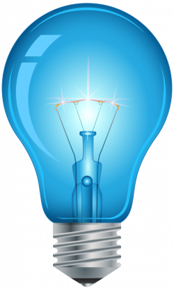 blue light bulb png - Free PNG Images | TOPpng