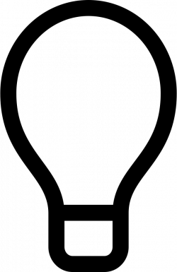 Light Bulb Svg Png Icon Free Download (#288981) - OnlineWebFonts.COM