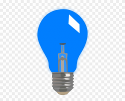 Blue Light Bulb Clipart - Blue Light Bulb Clip Art - Free ...