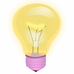 Clipart - Light bulb