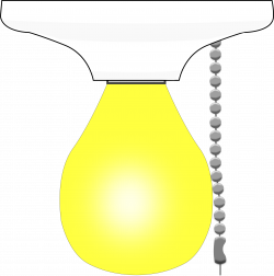 Clipart - Bulb/Fixture/Chain