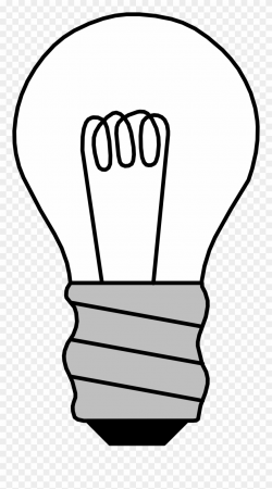 Clipart Light Bulb - Cartoon Light Bulb Off - Png Download ...