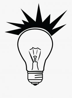 Light Bulb Clipart Logo - Light Bulb Silhouette #108030 ...