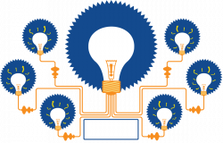 In our free Prezi template this month, we have used the light-bulb ...