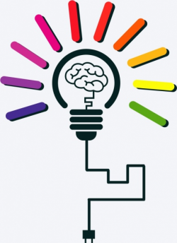 Creative idea concept brain light bulb sketch design Free ...