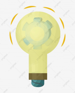 Creative Lightbulb, Creative Bulb, Creative, Gear PNG ...