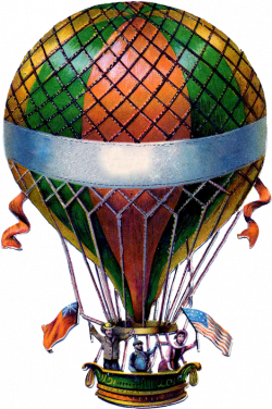 Steampunk Balloon ~ Zibi Vintage Scrap | inspi steampunk | Pinterest ...