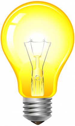 yellow light bulb png - Free PNG Images | TOPpng