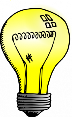 Incandescent Light Bulb Clipart | i2Clipart - Royalty Free Public ...