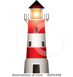 Lighthouse Clipart #226498 - Illustration by TA Images
