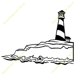 Lighthouse Clip Art Black And White Free | Clipart Panda ...
