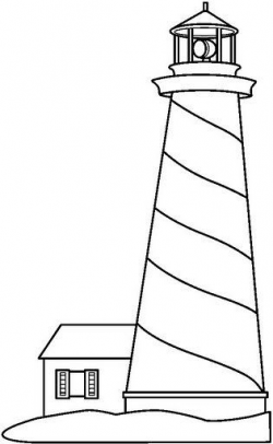 Lighthouse Clipart Outline | Clip Art Outline | Lighthouse ...