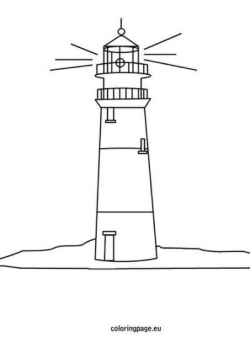 Free Printable Lighthouse Coloring | drawing | Lighthouse ...