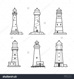 Pin by Mary Burke on odd inspirations | Lighthouse drawing ...