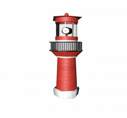 Lighthouse Red transparent PNG - StickPNG