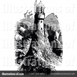 Lighthouse Clipart #1137727 - Illustration by Prawny Vintage