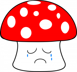 Sad Mushroom Clip Art at Clker.com - vector clip art online, royalty ...