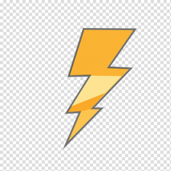 Yellow lightning logo, Lightning Drawing Cartoon Logo, Hand ...