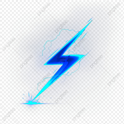 A Bolt Of Lightning, Lightning Clipart, Laser, Blue Perak ...