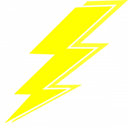 Lightning Bolt Yellow Clip Art at Clker.com - vector clip art online ...