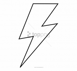 Png Lightning Bolt Line Art - Clip Art Library