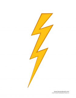 Lightning Bolt Printable » Clipart Station