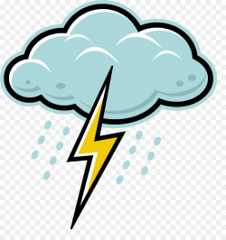Rain Cloud Clipart clipart - Thunderstorm, Cloud, Lightning ...