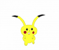 Pikachu jumping and using lightning bolt. | Pokemon Drawings ...