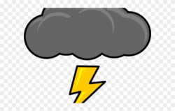 Lightning Clipart Stormcloud - Thunder And Lightning Clipart ...