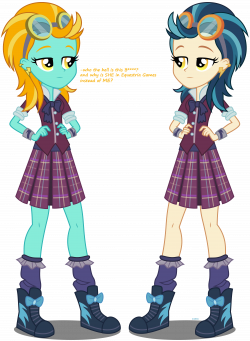 Lightning Dust and Indigo Zap | My Little Pony: Equestria Girls ...