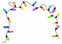 Christmas Lights Clipart PNG Image | Gallery Yopriceville - High ...