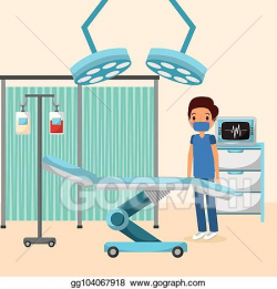 EPS Illustration - Doctor medical bag blood equipment ...