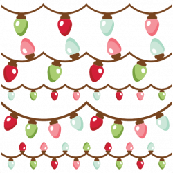 Christmas Lights Clipart File X Free Clip Art Stock Png - AZPng