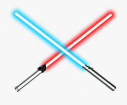 Clipart - - Red And Blue Lightsabers #113537 - Free Cliparts ...