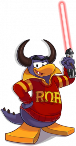 Image - ROR dude with lightsaber.png | Club Penguin Wiki | FANDOM ...