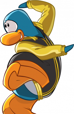 Image - Penguin with Gold Letterman Jacket.png | Club Penguin Wiki ...