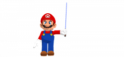 Mario with Lightsaber by MarcosPower1996 on DeviantArt