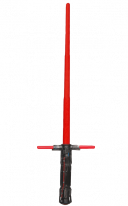 Red Lightsaber Kylo Ren transparent PNG - StickPNG