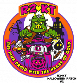 R2-KT Halloween Charity Patches – Lightsaber Hilt