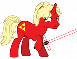 Charming Thunder with lightsaber by malgus123 on DeviantArt