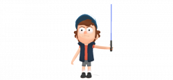Dipper Pines with lightsaber by MarcosPower1996 on DeviantArt