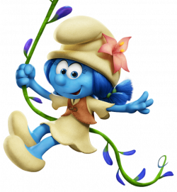 Lily Smurfs The Lost Village Transparent PNG Image | Gallery ...