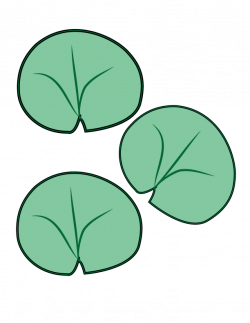 Lily Pad Clipart | ClipArtHut - Free Clipart