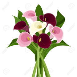 Image result for calla lilies silhouette clipart | flower ...