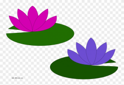 Go Back Gallery For Lily Pad Flower Clipart - Lily Pad ...
