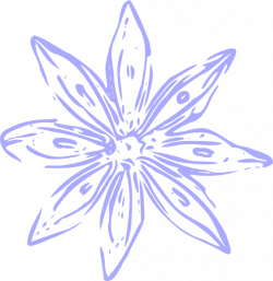 Light Purple Lily Outline Clip Art at Clker.com - vector clip art ...