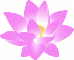 Clipart - lotus blossom