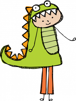 Character dress up day clipart